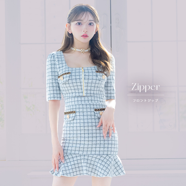 フロントジップドレスのバナー