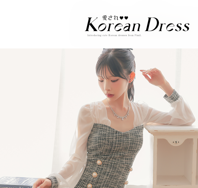 ロゴとドレス画像
