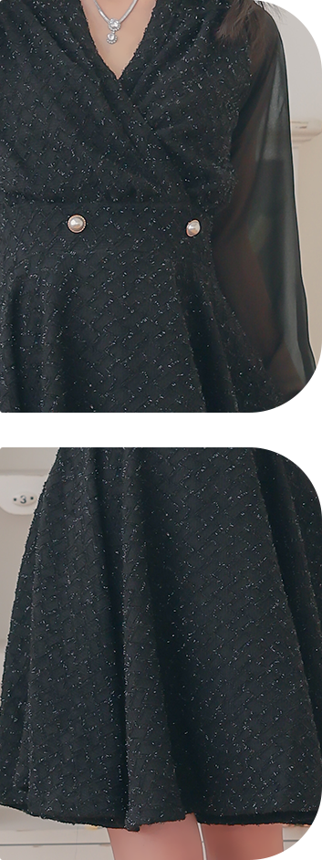 ドレスのアップ画像